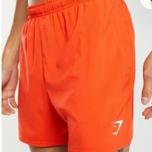 Gymshark Orange Athletic Shorts size XXL New with tags